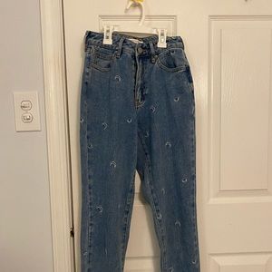 pacsun moon jeans. worn once. great condition.
